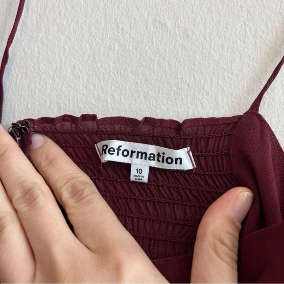 NWT Reformation Juliette Dress Size 10 - Picture 5 of 11